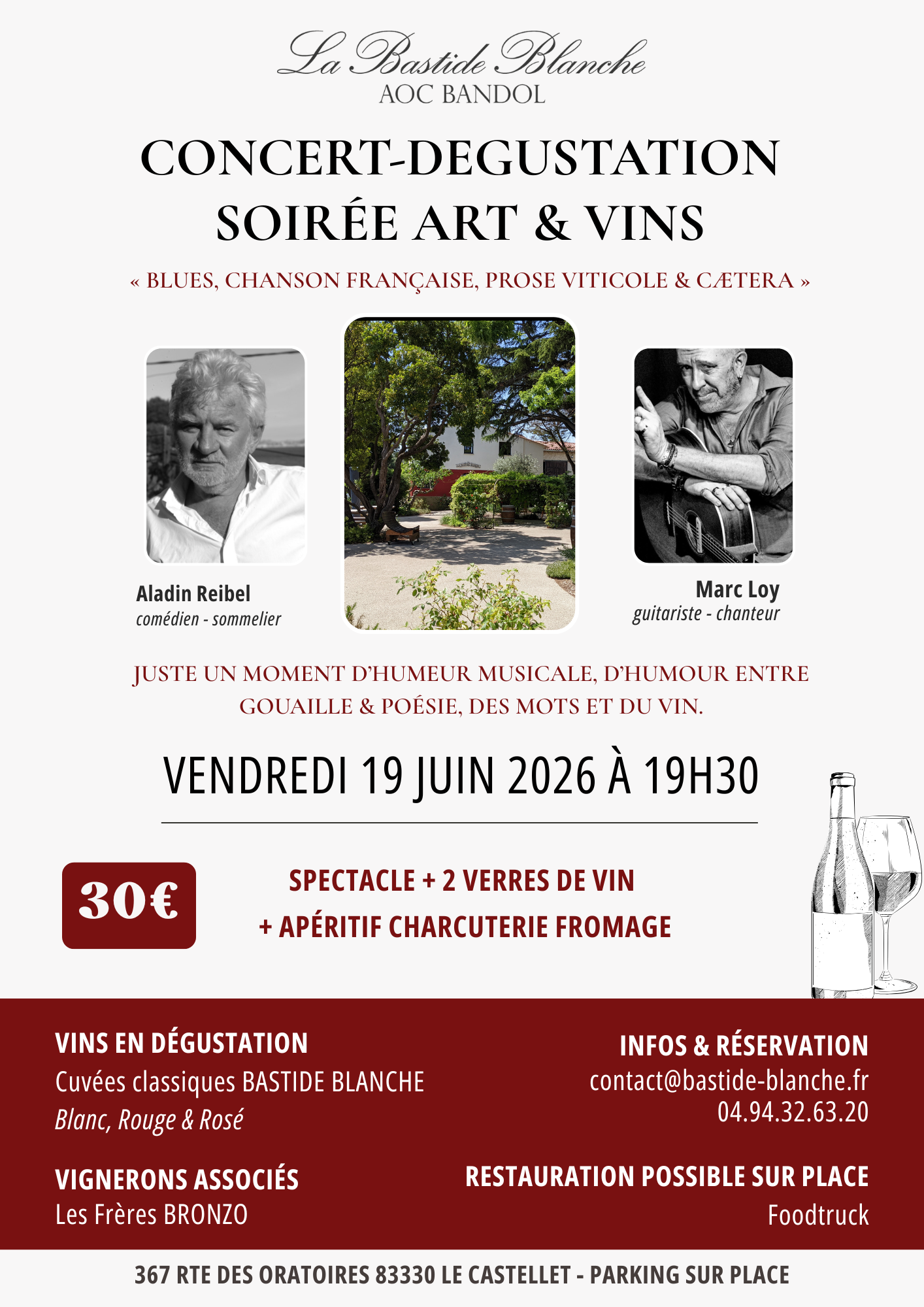 Événements La Bastide Blanche